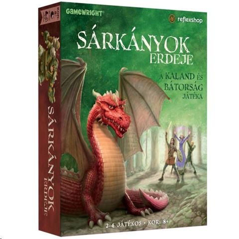 Gamewright Sárkányok erdeje társasjáték (GWDW) (Asmodee GWDW)