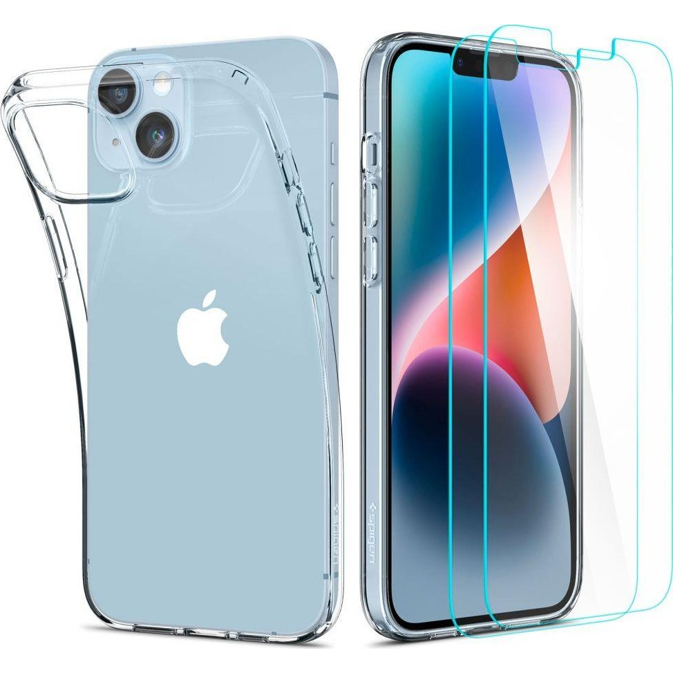 Spigen Crystal Pack, crystal clear - iPhone 14 Plus (SPN2500)