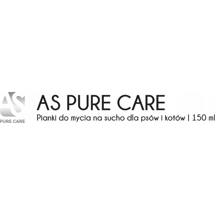 ZooArt AS PURE CARE PIANKA DO MYCIA NA SUCHO 150ml PIELĘGNACYJNA