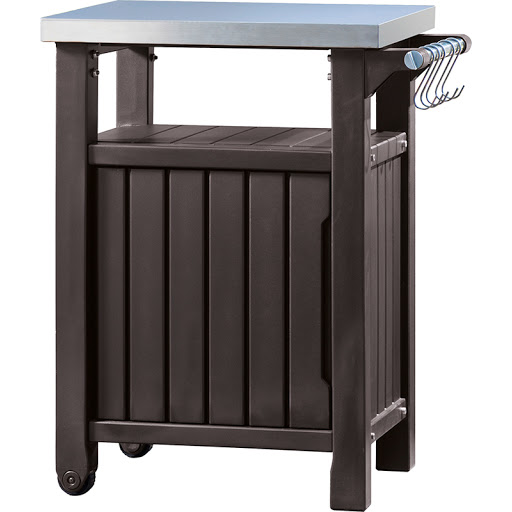 Keter Unity 105L Kerti Grill Asztal - Barna (29202663590)