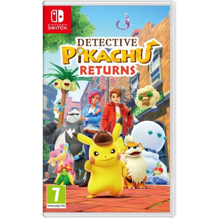 Nintendo Detective Pikachu Returns Standard Tradicionális kínai, Német, Angol, Spanyol, Francia, Olasz, Japán, Koreai Nintendo Switch ( - Dobozos játék)