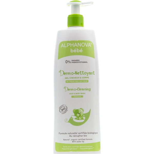  Alphanova Alphanova Bebe, Dermo - Żel do Mycia ciała i włosów, 500ml uniwersalny