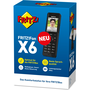 FRITZ!Fon FRITZ Fon X6 black DECT telefon Fekete