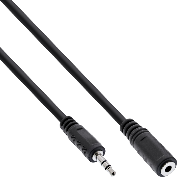 InLine 99937 cavo audio 3.5mm Nero