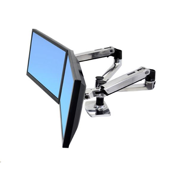 Ergotron dual monitortartó 27" (45-245-026) (45-245-026)