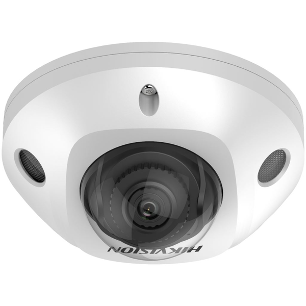 Камера за наблюдение Hikvision Network Pro Series, AcuSense DS-2CD2543G2-IS28 2,8 mm AcuSense Built-in Mic Fixed Mini Dome Network Camera, 4MP, 2688x1520