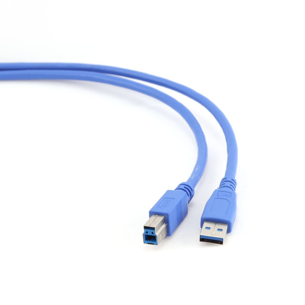 Gembird Cable De Impresora Usb 3.0 Ccp-usb3-ambm-6 1.8m Azul