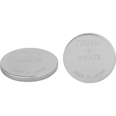 GP Batteries CR2450 Gombelem CR 2450 Lítium 600 mAh 3 V 2 db (0602450C2)