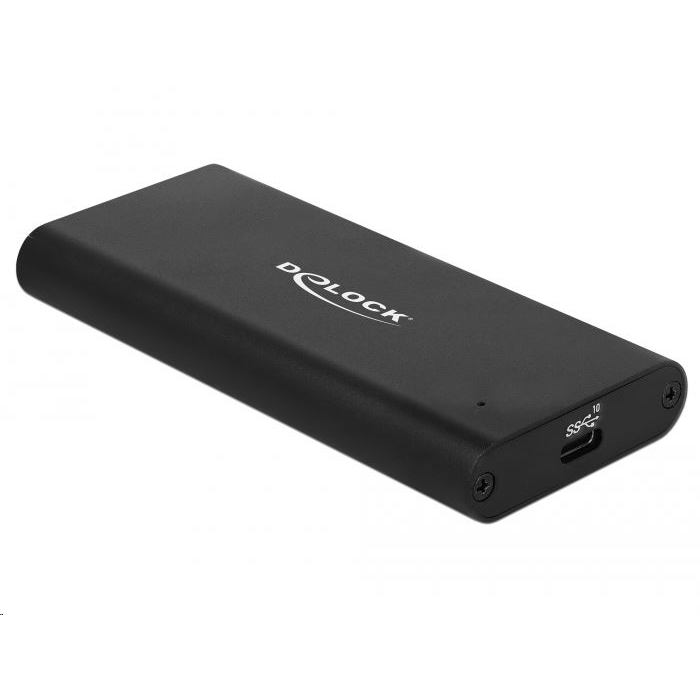 Delock M.2 külső SSD ház fekete (42614) (Delock 42614)