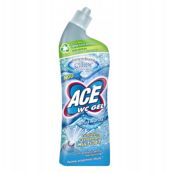 ŻEL DO WC ACE ULTRA WC ŻEL BROKAT MARINE 700ML
