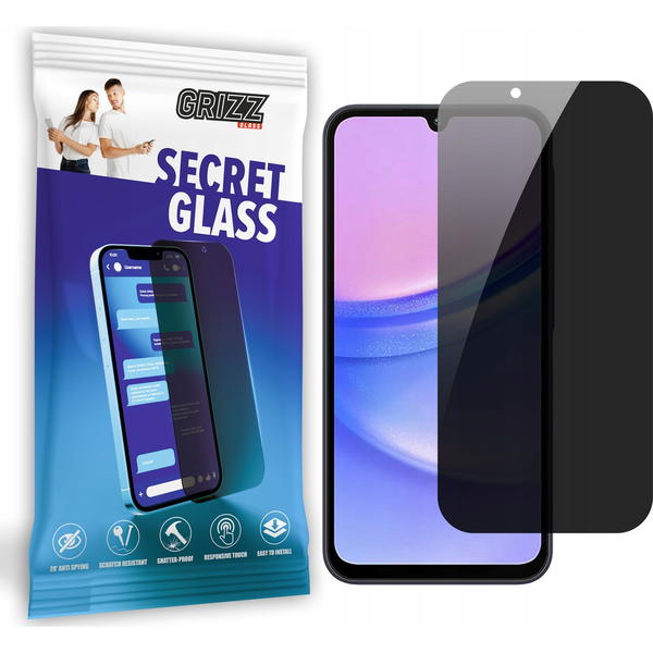  GrizzGlass Szkło prywatyzujące GrizzGlass SecretGlass do Samsung Galaxy A15 4G / 5G