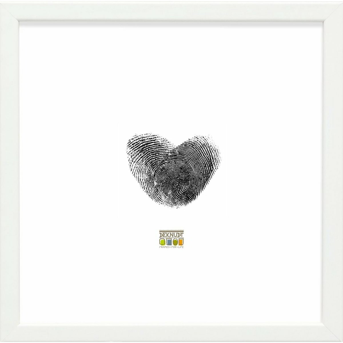 Deknudt S41JK1 32x32 Képkeret - Fehér (S41JK1_30,0X30,0)