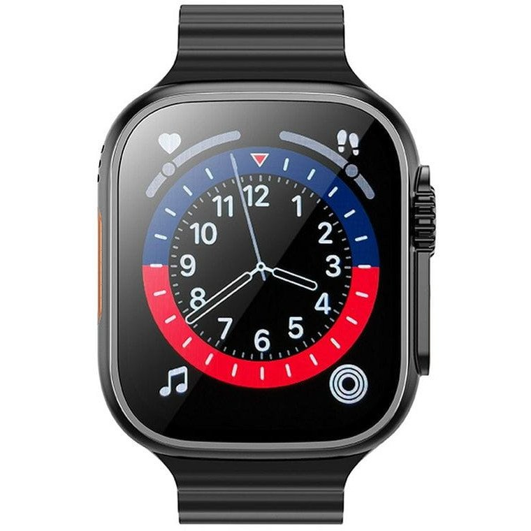 Hoco DYD01 Call okosóra 1,96" TFT kijelzővel, fekete (6942007629270)