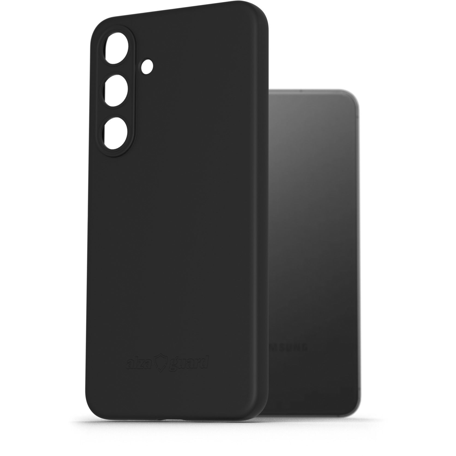 AlzaGuard Matte Samsung Galaxy S24+ fekete TPU tok (AGD-PCT357B)