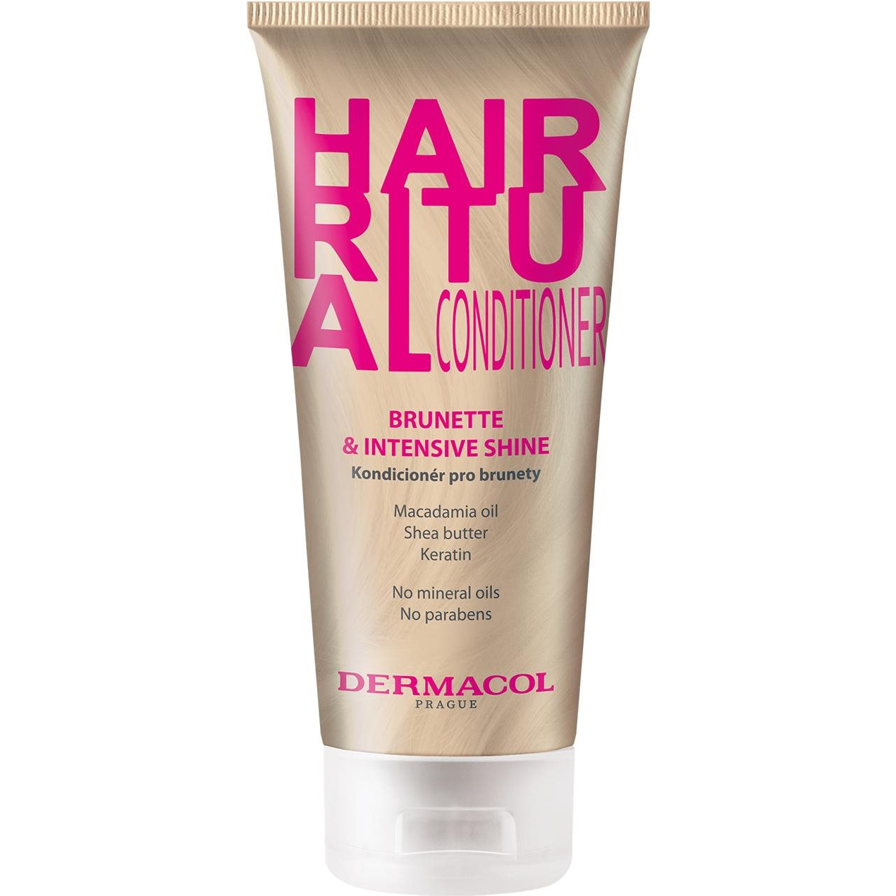 DERMACOL Hair Ritual Kondicionáló barna hajra 200 ml (8595003122870)