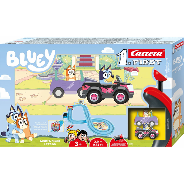 CARRERA-TOYS First Bluey pálya szett 2.9 méteres