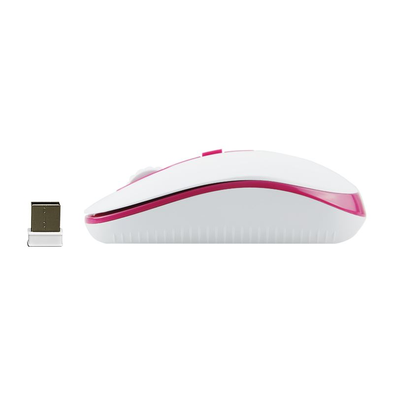 Мишка Meetion R547 — MT-R547WH+RED, бял / червен