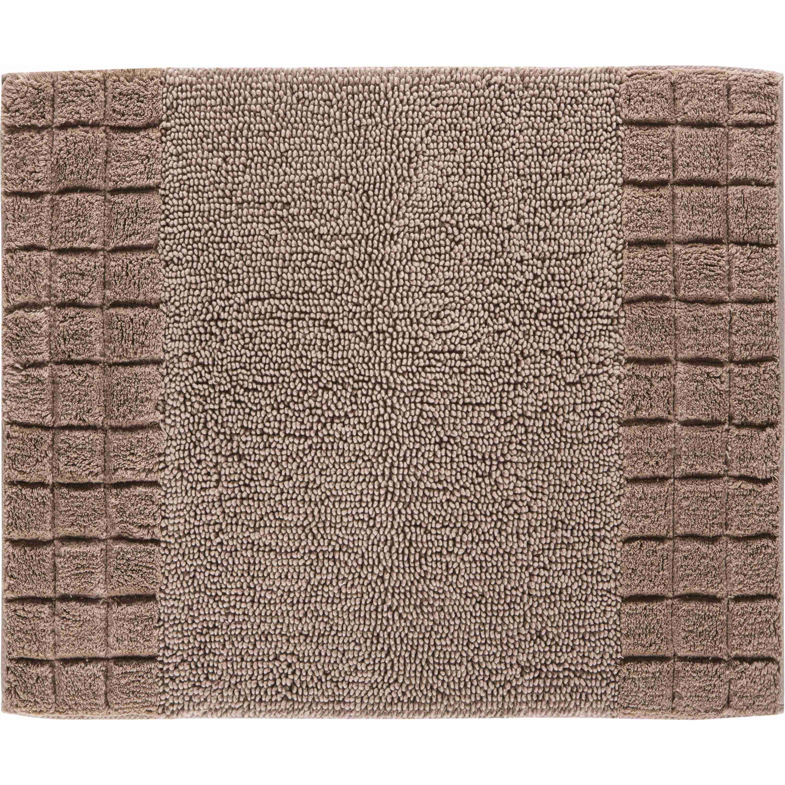 LineaDue CHESS Fürdőszobai szőnyeg, kicsi, 50×60 cm, szürkésbarna (B4115-076207212)