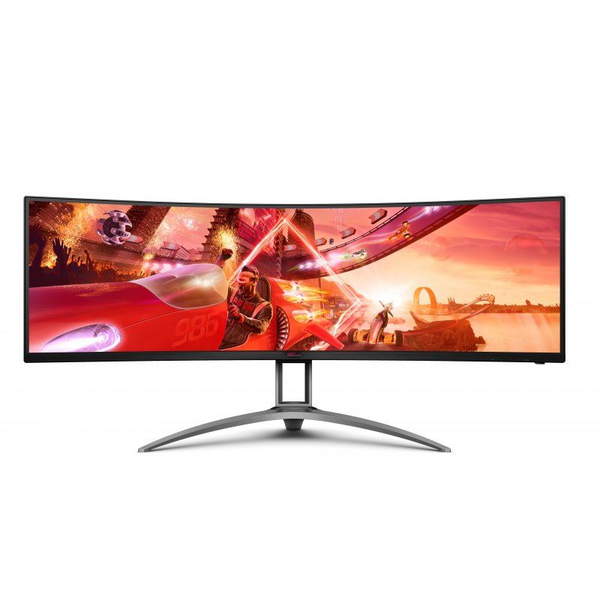 AOC B2 AG493UCX2 počítačový monitor 124 cm (48.8") 5120 x 1440 px Quad HD LED Černá