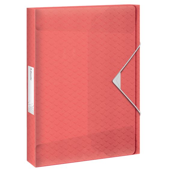 Esselte Colour'Breeze extra kapacitású jumbo gumis mappa korallszínű (628451) (Esselte628451)