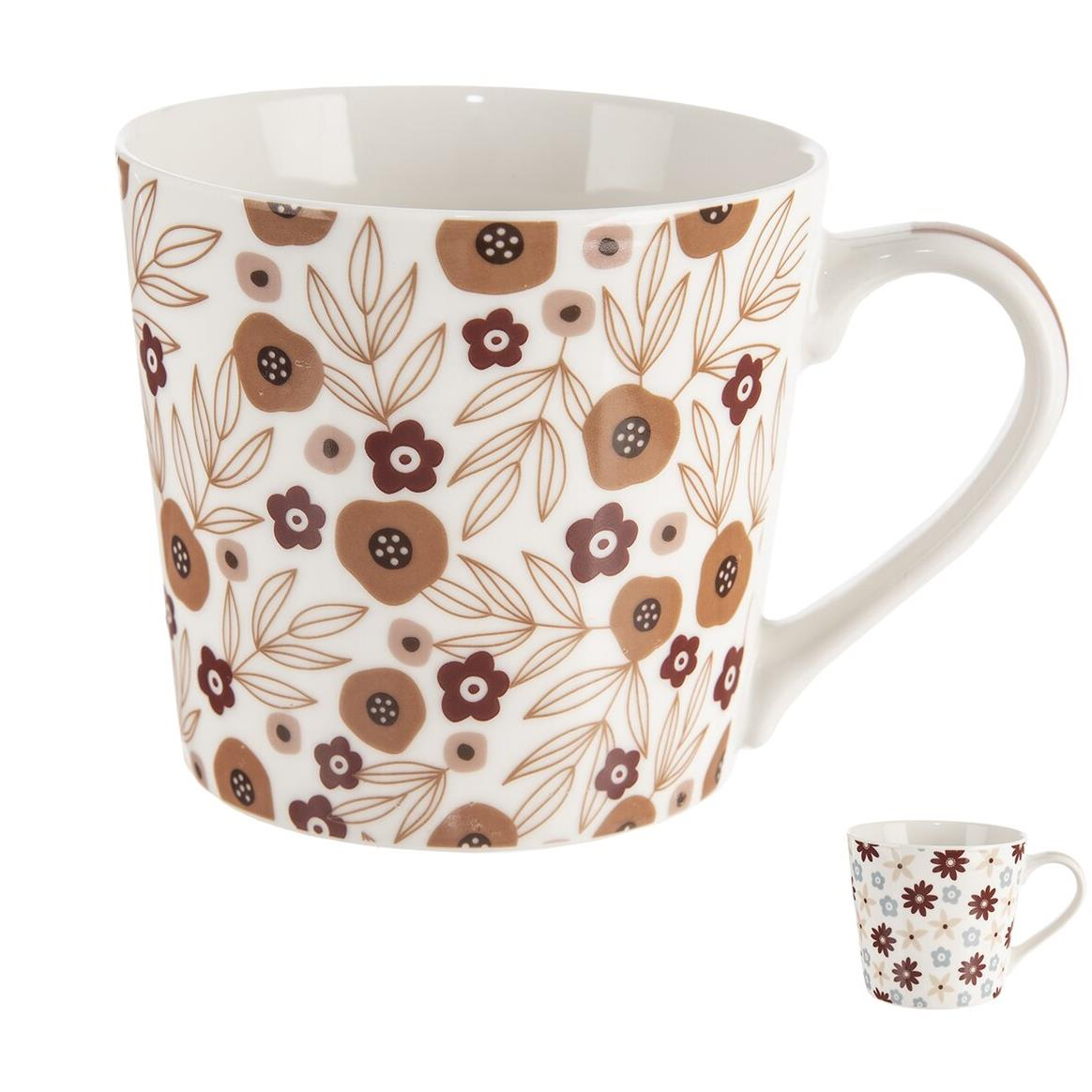 Orion Bögre Virág, 0,44 l keverék, porcelán (129610)