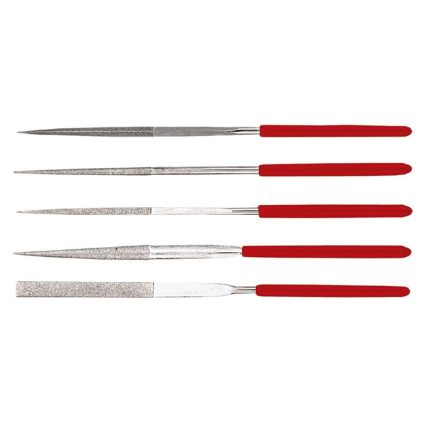 Комплект от 5 броя мини диамантени пили, 4х140 мм, Topex 06A000