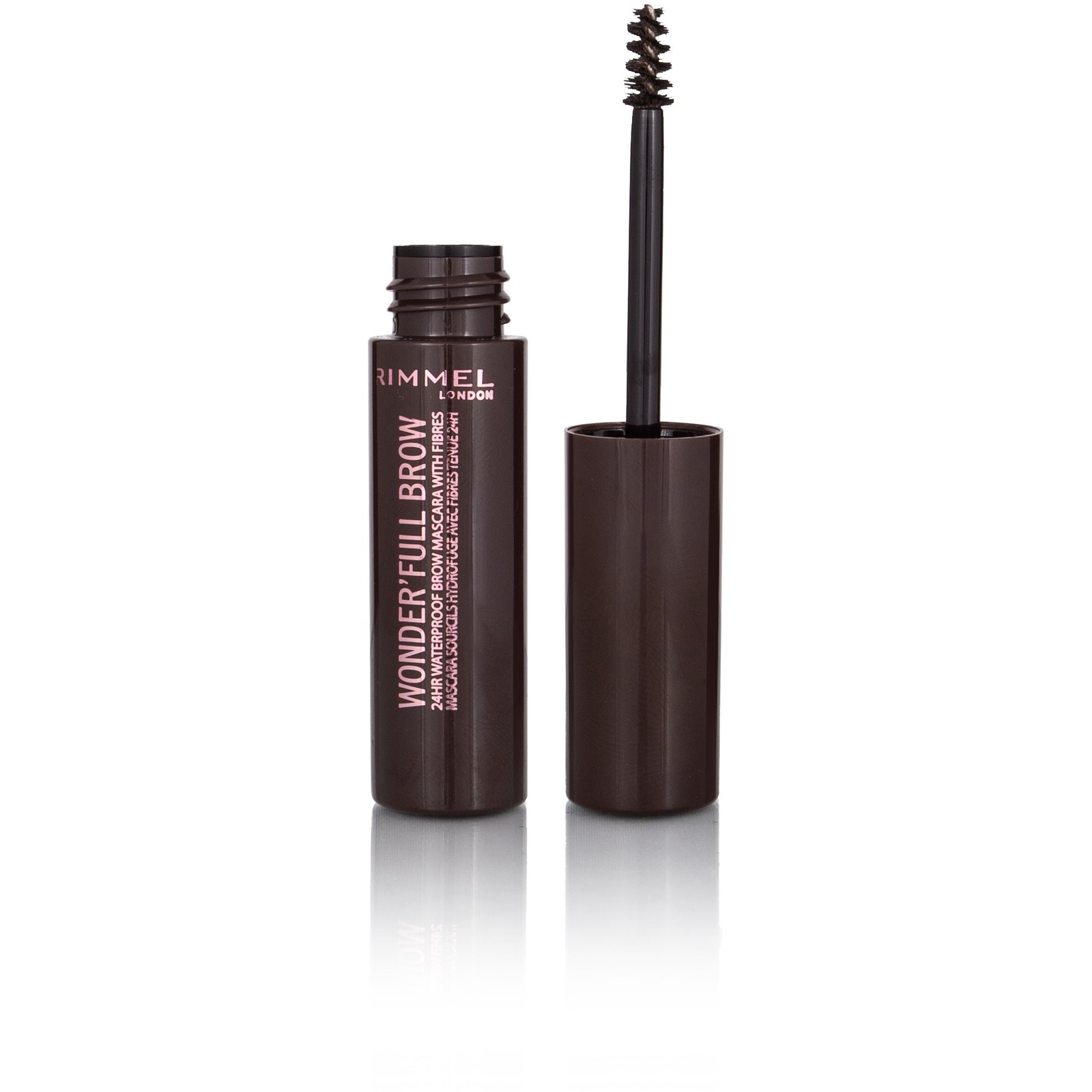 RIMMEL LONDON Wonder'Full 24H Eyebrow Mascara 003 Dark Brown 4,5 ml (3614227547483)