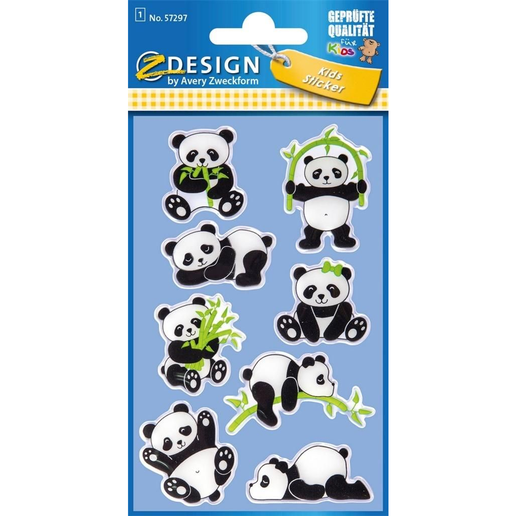 Avery 57297 Glossy pandás matrica (371354)