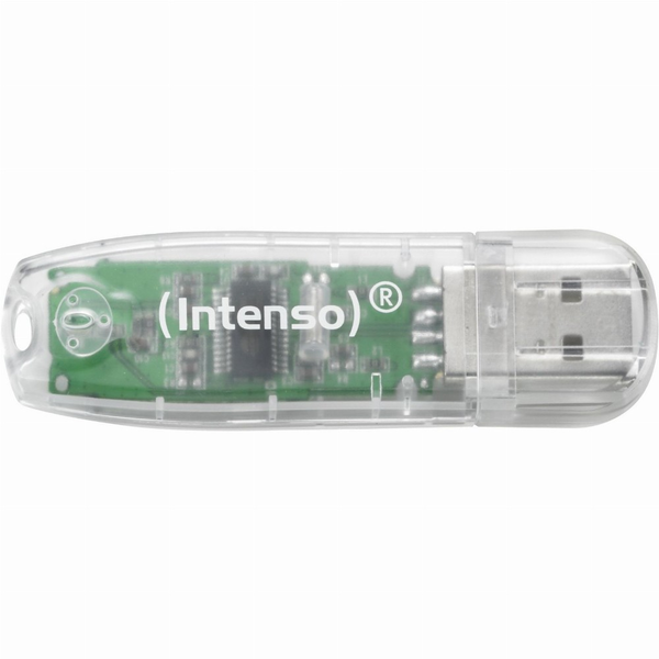 USB памет Intenso Rainbow Line Transparent 32GB USB 2.0