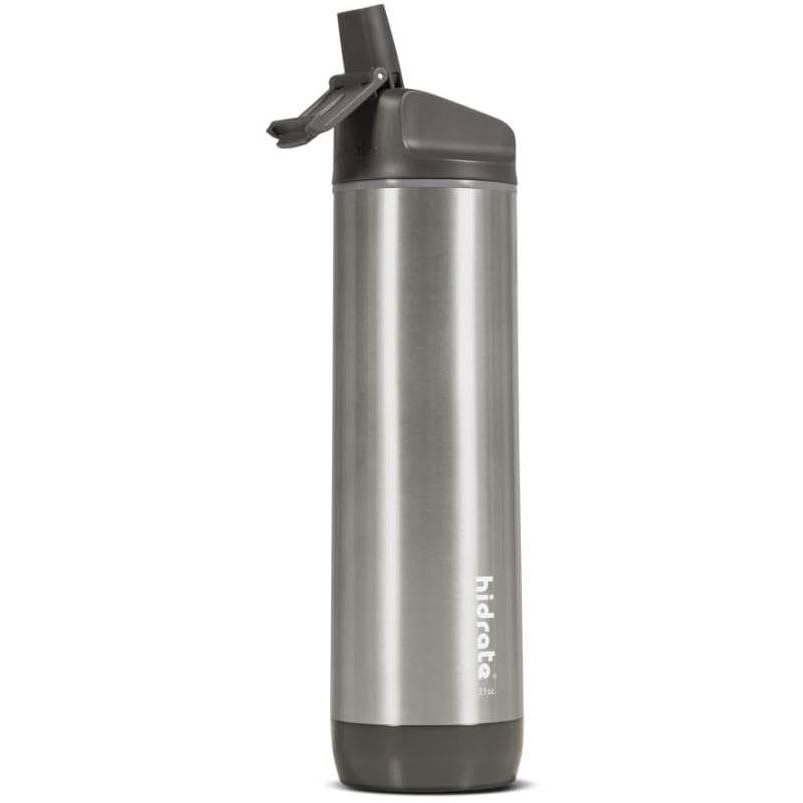 HidrateSpark Steel – Okosüveg szívószállal, 620 ml, stainless (HI-007-011)