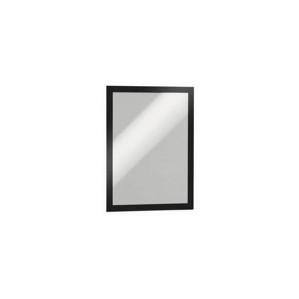 DURABLE Inforahmen Duraframe A4 selbstklebend 2 St schwarz