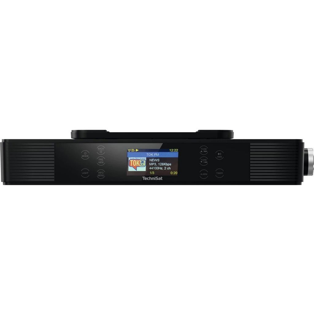 TechniSat DAB+ / FM IR, internetes, konyhai, fekete (76-5278-20)