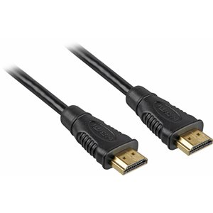 High Speed HDMI-Kabel mit Ethernet (schwarz, 10 Meter)
