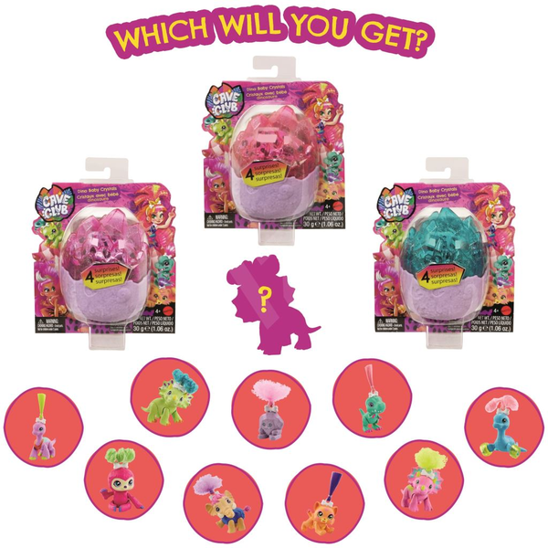 Mattel Cave Club Meglepetés őslények (GNL97)