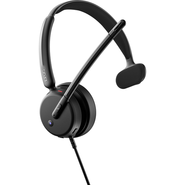 EPOS IMPACT 430T Headset Bedraad Hoofdband Oproepen/muziek USB Type-C Zwart