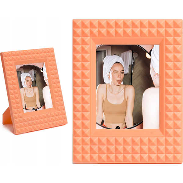 Ramka Stojąca Do Zdjęć Fuji Fujifilm Instax Mini 99 40 12 11 9 7 Liplay Evo / Pomarańczowy