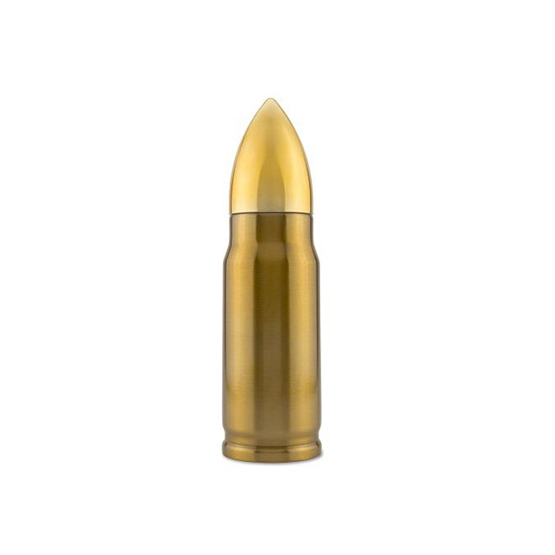 Froster Bullet Brass Dupla falú Puska golyó formájú Termosz 300ml - Réz (GAD03006)