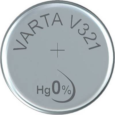 Varta V 321 Wegwerpbatterij Zilver-oxide (S)