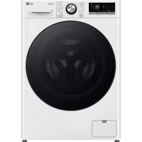 LG F2WR709S2W Elöltöltős Mosógép 9kg 1200 ford/perc TurboWash360 AI DD