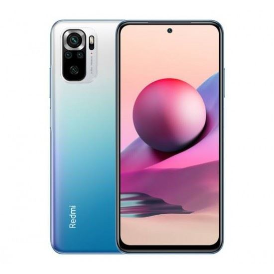 Смартфон Xiaomi Redmi Note 10S, Dual SIM, 128GB, 6GB RAM, 4G, Ocean Blue