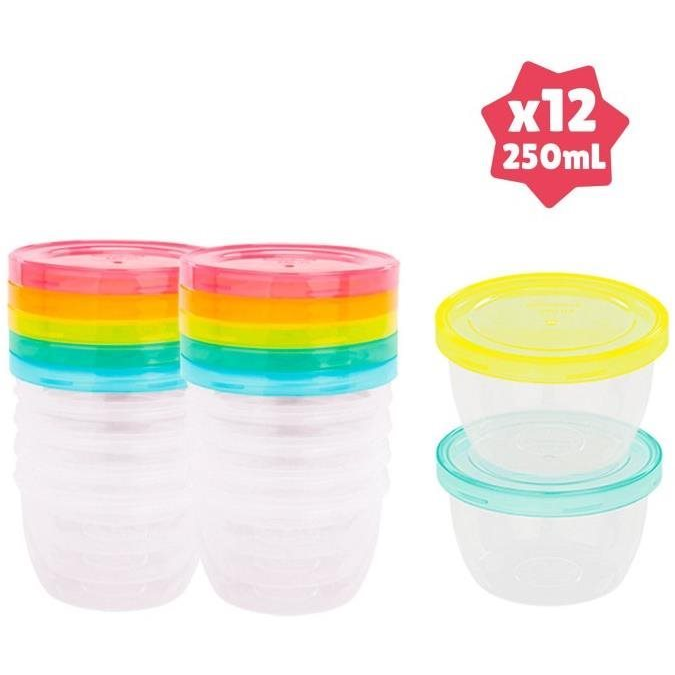 BADABULLE Maxi Fun Colors 250 ml, 12 db (3661276174658)