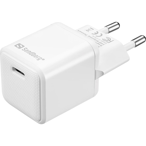Sandberg USB-C 20W hálózati töltő fehér (341-42)