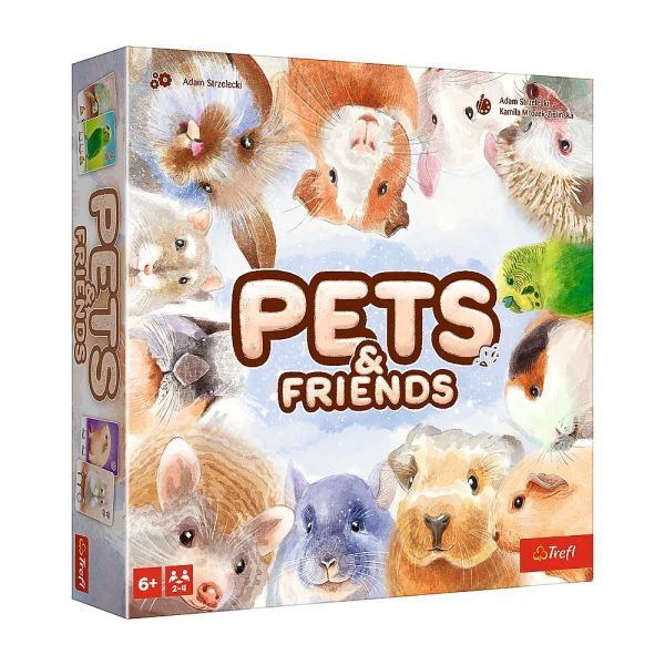Trefl: Pets & Friends társasjáték (228678/2519) (2519)