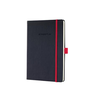 Sigel Conceptum Red Edition A5, 194 страници, ексклузивен черно-червен бележник с твърди корици