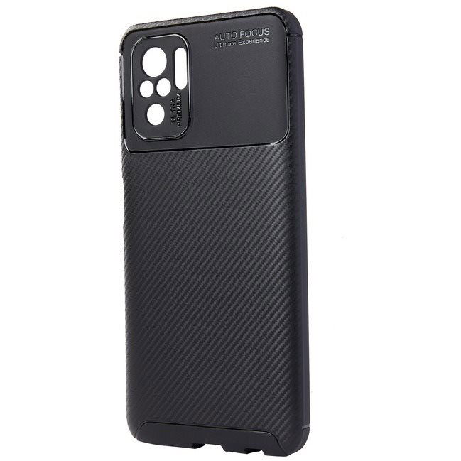 Epico Carbon Case Xiaomi Redmi Note 10S fekete tok (57510101300001)