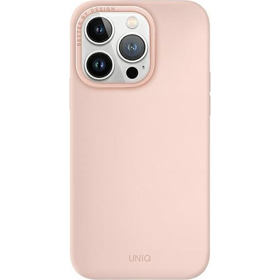 Uniq Lino Hue Apple iPhone 14 Pro Max, MagSafe szilikon tok, rózsaszín (UNIQ696)