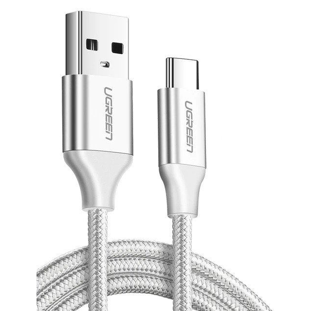 UGREEN USB-A USB-C kábel QC3.0 1m fehér (60131) (UG60131)