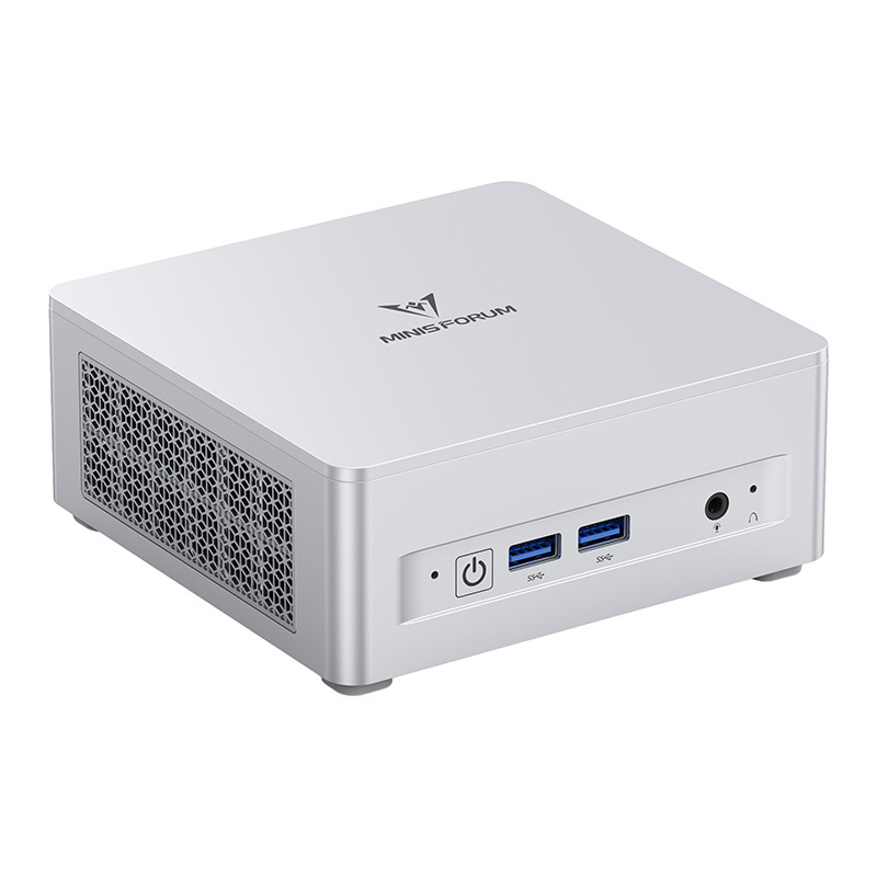 Minis Forum UM870 MINI PC (AMD Ryzen 7 8745H) - Fehér (UM870 PLUS BAREBONE)