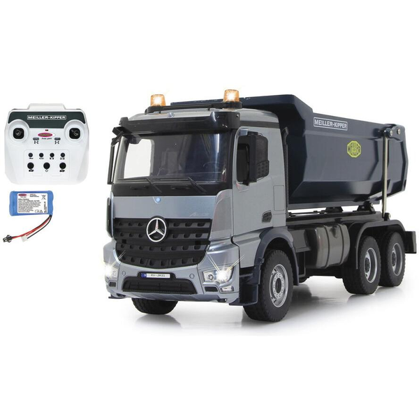 Jamara Mercedes Arocs távirányítós billenős teherautó - Szürke