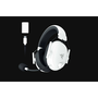 Casti Gaming Wireless Razer Blackshark V2 HyperSpeed, Surround 7.1, sensibilitate 100 dB, autonomie baterie pana la 70 ore, izolare fonica pasiva, Alb